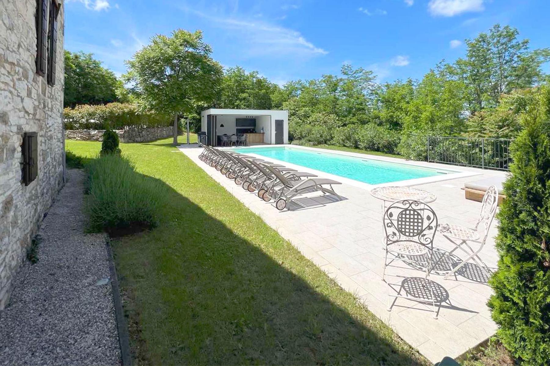 Grožnjan Villas Martincici With Large Pool מראה חיצוני תמונה